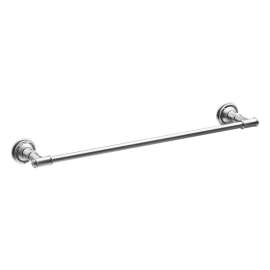 Moen DN9118CH Towel Bar, 18 in L Rod, Aluminum, Chrome, Surface Mounting