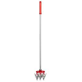 CORONA ComfortGEL LG 3634 Garden and Soil Cultivator, 8-1/2 in W, 60 in L, 3 -Tine, Steel Handle