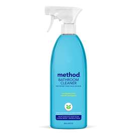 method 8 Bathroom Cleaner, 28 oz, Liquid, Herbaceous, Colorless/Translucent