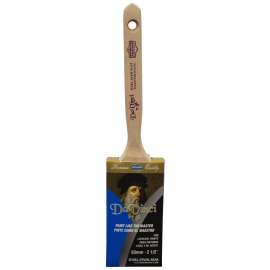 Linzer 1155224-0250 Paint Brush, Flat Sash Brush, 2-1/2 in L Bristle