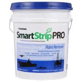 Smart Strip PRO 3350N Professional Paint Remover, Liquid, Aromatic, White, 5 gal, Pail