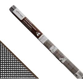 ADFORS FCS10149-M Window Screen, 84 in L, 36 in W, Fiberglass, Black