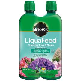 Miracle-Gro LiquaFeed 112100 Flowering Tree and Shrub Plant Food, 16 oz Bottle, Liquid, 9-3-3 N-P-K Ratio