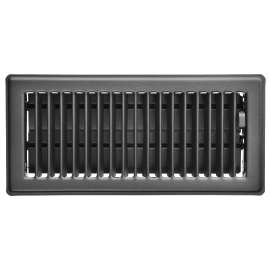 Imperial RG0217 Floor Register, Steel, Slate Gray, Powder-Coated