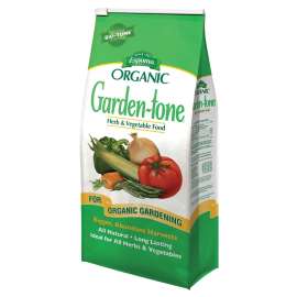 ESPOMA Garden-tone GT18 Plant Food, 18 lb Bag, Granular, 3-4-4 N-P-K Ratio
