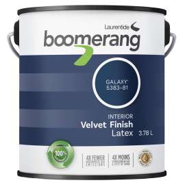 boomerang 5383-81L19 Interior Paint, Eggshell, Galaxy, 1 gal