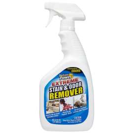 Instant Power COLORmaxx 2505 Stain and Odor Remover, 32 oz Bottle, Liquid, Fresh, Clear