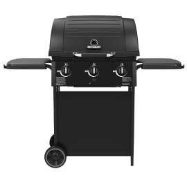 Broil-Mate 125254 Portable Grill, 40,000 Btu BTU, Liquid Propane, 400 sq-in Primary Cooking Surface