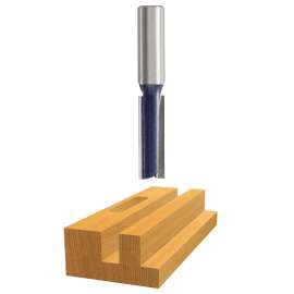 Bosch 85224MC Router Bit, 5/16 in Dia Cutter, 2-1/4 in OAL, 1/4 in Dia Shank, 2-Cutter, Steel