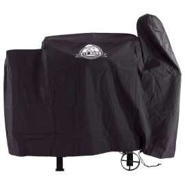 PIT BOSS 73821 Grill Cover, 55 in W, 50 in H, Polyester, Black