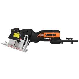 WORX WX420L Circular Saw, 3-3/8 in Dia Blade, 1-1/16 in D Cutting