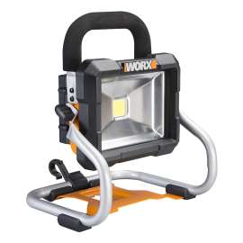 WORX WX026L Work Light, 20 V, Lithium-Ion Battery, LED Lamp, 1500 Lumens