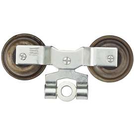National Hardware N199-133 Rail Hanger, 300 lb, Steel, Zinc