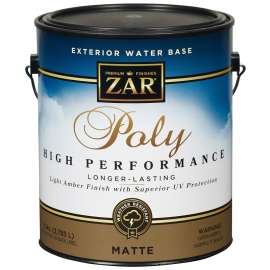 ZAR 34913 Wood Stain, Matte, Transparent, Liquid, 1 gal, Can