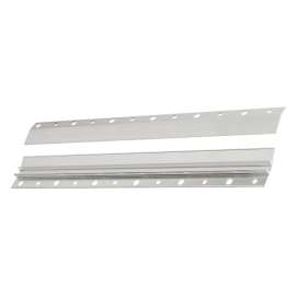 National Hardware N260-143 Heavy-Duty Hanger, 100 lb, Aluminum, Mill, 5/16 in Opening, 1/2 in Projection, Screw Mounting