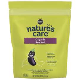 Miracle-Gro Nature's Care 1001261 Plant Food, 4 lb Bag, Solid, 12-0-0 N-P-K Ratio