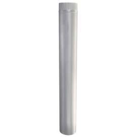 Imperial VT0035 Rigid Pipe, 4 in Dia, 36 in L, Aluminum