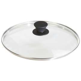 Lodge GL10 Lid, Round, Tempered Glass, Clear