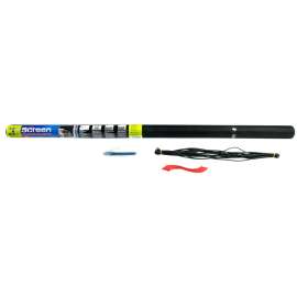 Eazy Screen SP4884BK Screen Kit, 84 in L x 48 in W Dimensions, Polyester, Black, Vinyl, 4-Piece