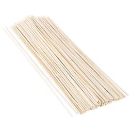 Omaha 100 Pc Bamboo Skewers, 12 in L, Bamboo