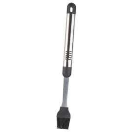 Omaha Premium Basting Brush, 1-3/4 W Brush, Stainless Steel Handle, 16 in L