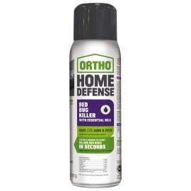 Ortho Home Defense 0202712 Bed Bug Killer, Liquid, Spray Application, Indoor, Outdoor, 14 oz Aerosol Can