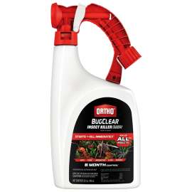 Ortho 448605 Insect Killer, Liquid, Spray Application, 32 oz Bottle