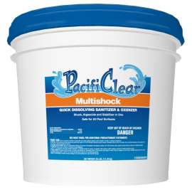 PacifiClear F135025025PC Multi-Shock Pool Chemical, 25 lb Pail, Granular