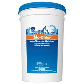 PacifiClear F024050050PC No-Chlorine Pool Chemical, 50 lb Pail, Granular, Chloramine