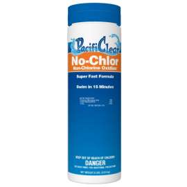 PacifiClear F024002024PC No-Chlorine Pool Chemical, 2 lb Bottle, Granular, Chloramine