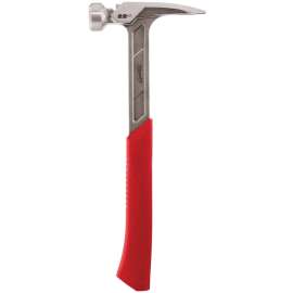 Milwaukee 48-22-9023 Hammer, 22 oz Head, Framing, Straight Head, Steel Head, 15 in OAL