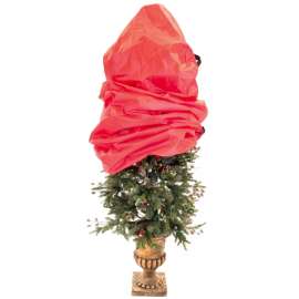 Treekeeper SB-10192 Tree Storage Bag, Nylon/Polyester Blend, Red