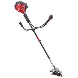 Yard Machines 41AD290C800 Bush Trimmer, Gas, Oil, 27 cc Engine Displacement, 42 in L Shaft, Bull-Horn Handle