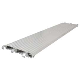 METALTECH M-MPA719 Platform, 7 ft L, 19 in W, Aluminum