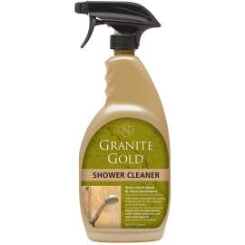 GRANITE GOLD GG0039 Shower Cleaner, 24 oz Bottle, Haze Liquid, Citrus, Clear