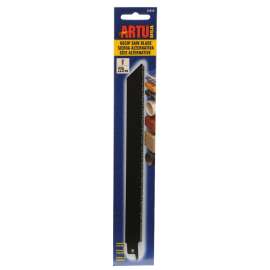 ARTU 01818 Reciprocating Saw Blade, 3/4 in W, 9 in L, 12 TPI, Tungsten Carbide Cutting Edge