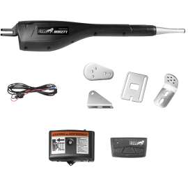 MIGHTY MULE MM271 Gate Opener, Battery, 12 ft Max Gate L