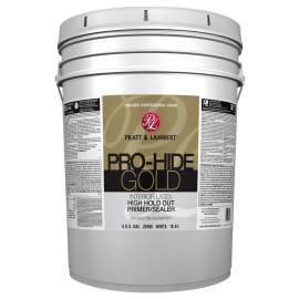 Pratt & Lambert Pro-Hide Z8165 0000Z8165-20 Gold Interior Primer Sealer, White, 5 gal