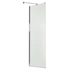 Maax 136673-900-084-000 Return Panel, 28-3/4 to 29-7/8 in W, 71-1/2 in H, Glass, Chrome, Return Panel Installation