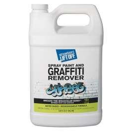 MOTSENBOCKER'S LIFT OFF 41201 Spray Paint and Graffiti Remover, Liquid, Mild, 1 gal, Bottle