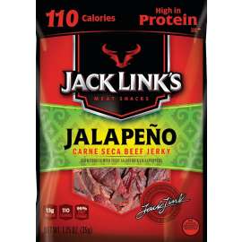 Jack Link's 10000008445 Beef Jerky, Jalapeno Flavor, 2.85 oz