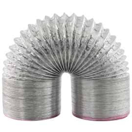 Imperial FX0456 Flexible Transition Duct, 8 ft L, Aluminum