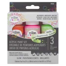 TESTORS 297610 Craft Paint Set, 2 oz, Bottle