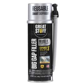 GREAT STUFF 99108860 Insulating Foam Sealant, Yellow, 12 oz