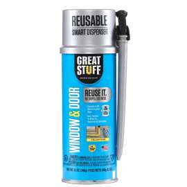 GREAT STUFF PRO 99108862 Insulating Foam Sealant, Yellow, 12 oz