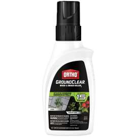 Ortho GROUNDCLEAR 4650306 Weed and Grass Killer, Liquid, Spray Application, 32 oz Bottle