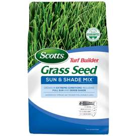 Scotts Turf Builder 18249 Sun and Shade Mix Grass Seed, 20 lb Bag