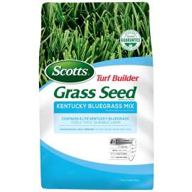 Scotts Turf Builder 18266 Kentucky Bluegrass Mix Grass Seed, 3 lb Bag
