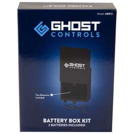Ghost Controls ABBT2 Battery Box Kit, 12 V Battery, Lead-Acid
