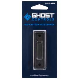 Ghost Controls AXPB Push Button, Non-Illuminated, Plastic, Black